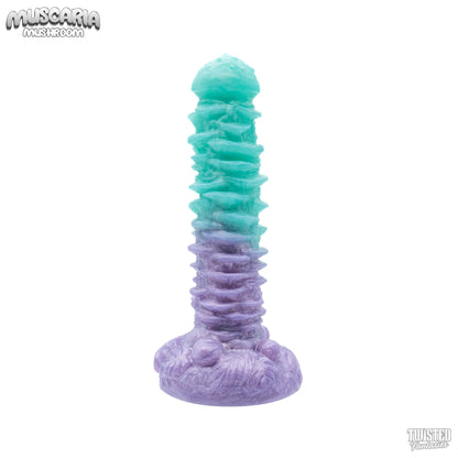 Muscaria Unique Mushroom Dildo celeste blue lilac fade