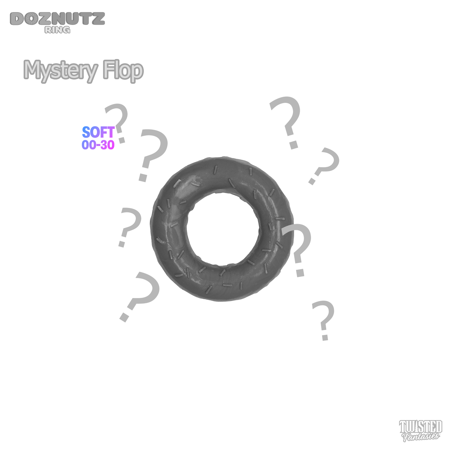 FLOP DOZNUTZ the Donut Cock Ring - Soft