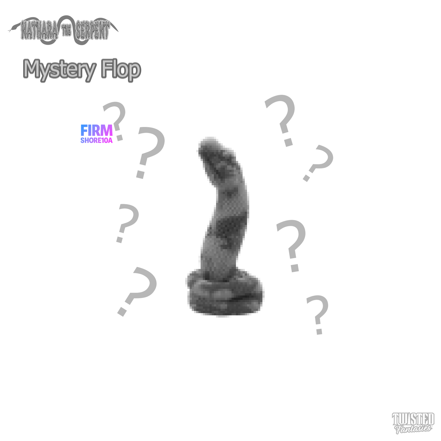 FLOP Nathara the Serpent Dildo - Firm - Suction Cup Base