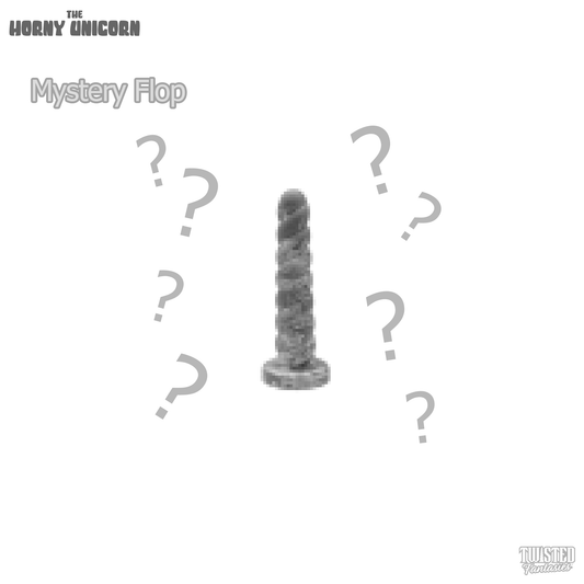 FLOP Horny the Unicorn Dildo - Med - Suction Cup Base