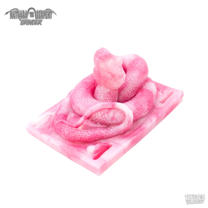 Nathara Snake Riding Sex Toy pink white marble