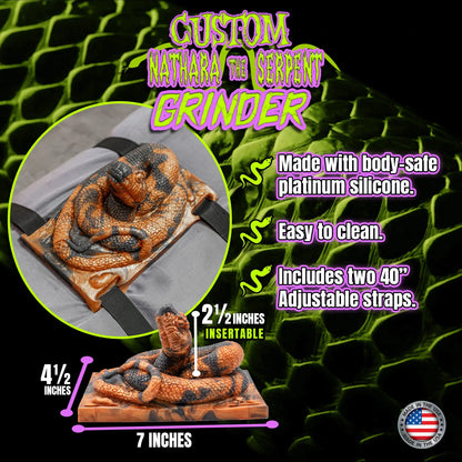 Nathara Snake Riding Sex Toy Measurements