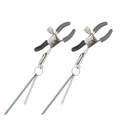 Custom Nipple Clips with Adjustable Screw