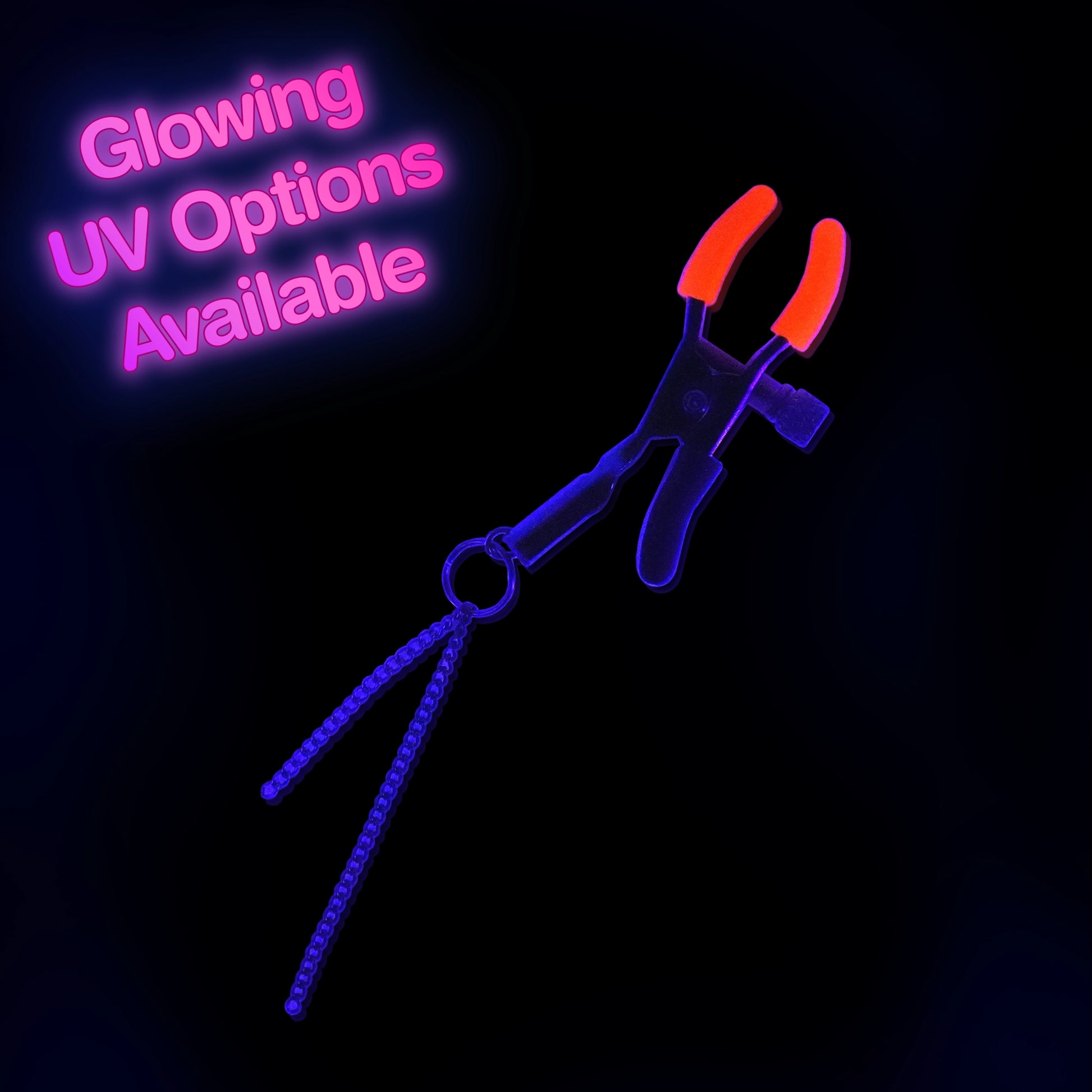 Nipple Clips UV Glow in the Dark