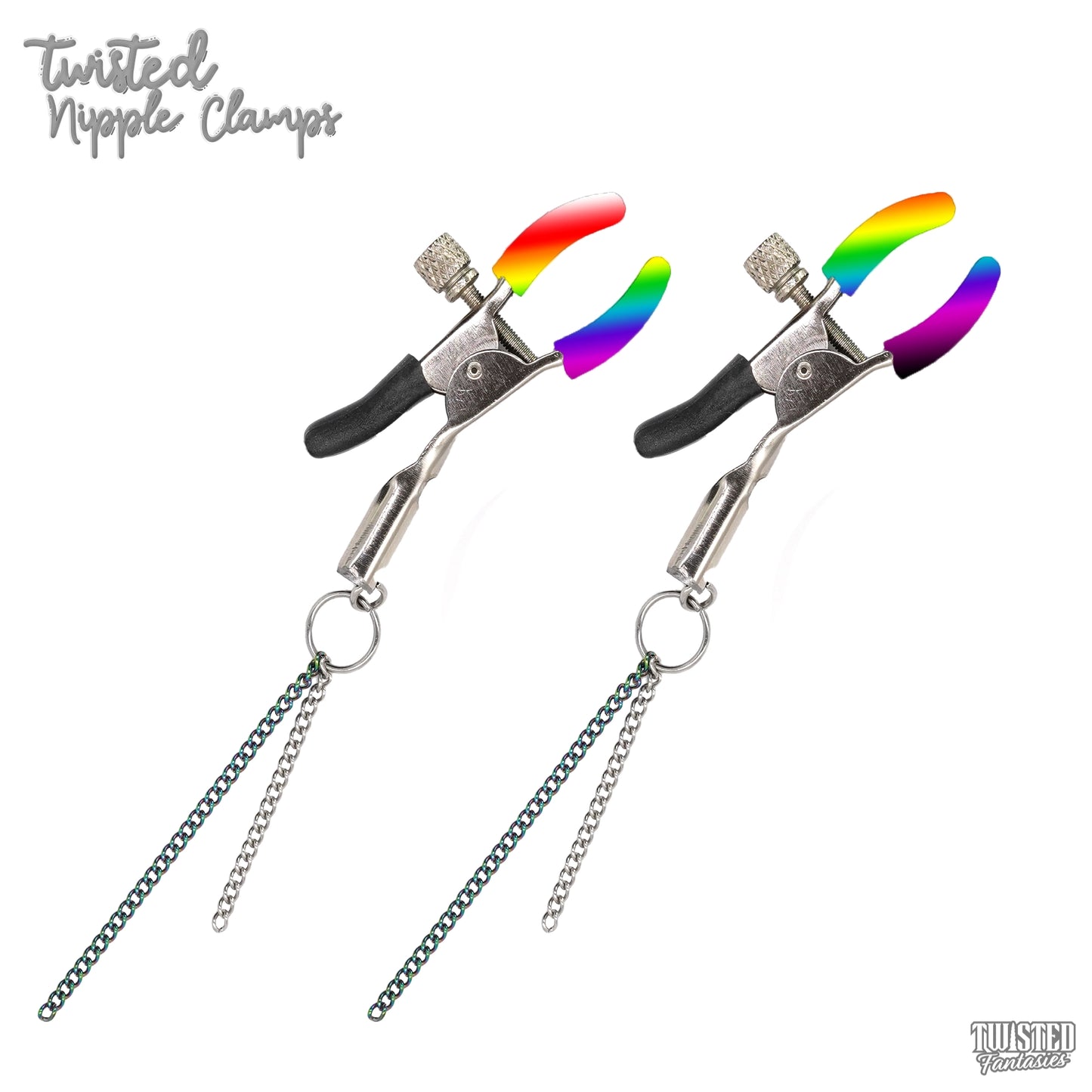 Twisted Adjustable Nipple Clamps