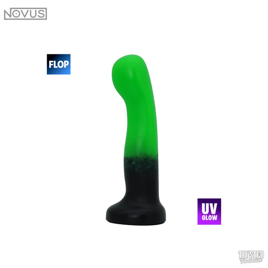 Flop Novus the Novice Dildo - Medium - Suction Cup (UV)