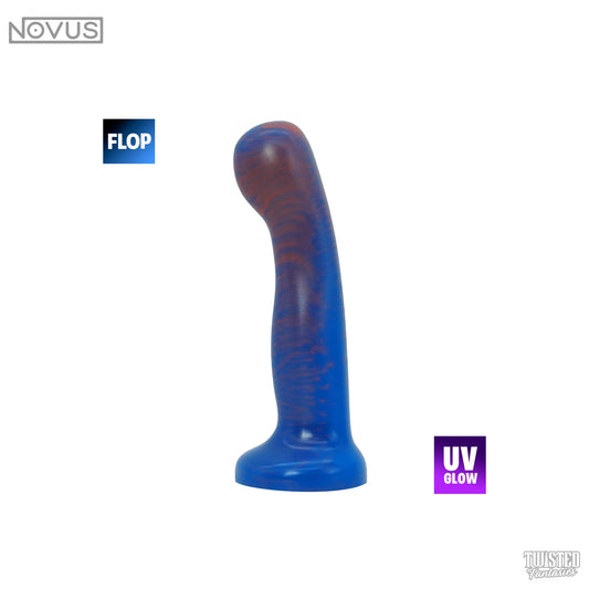 Flop Novus the Novice Dildo - Medium - Suction Cup (UV)