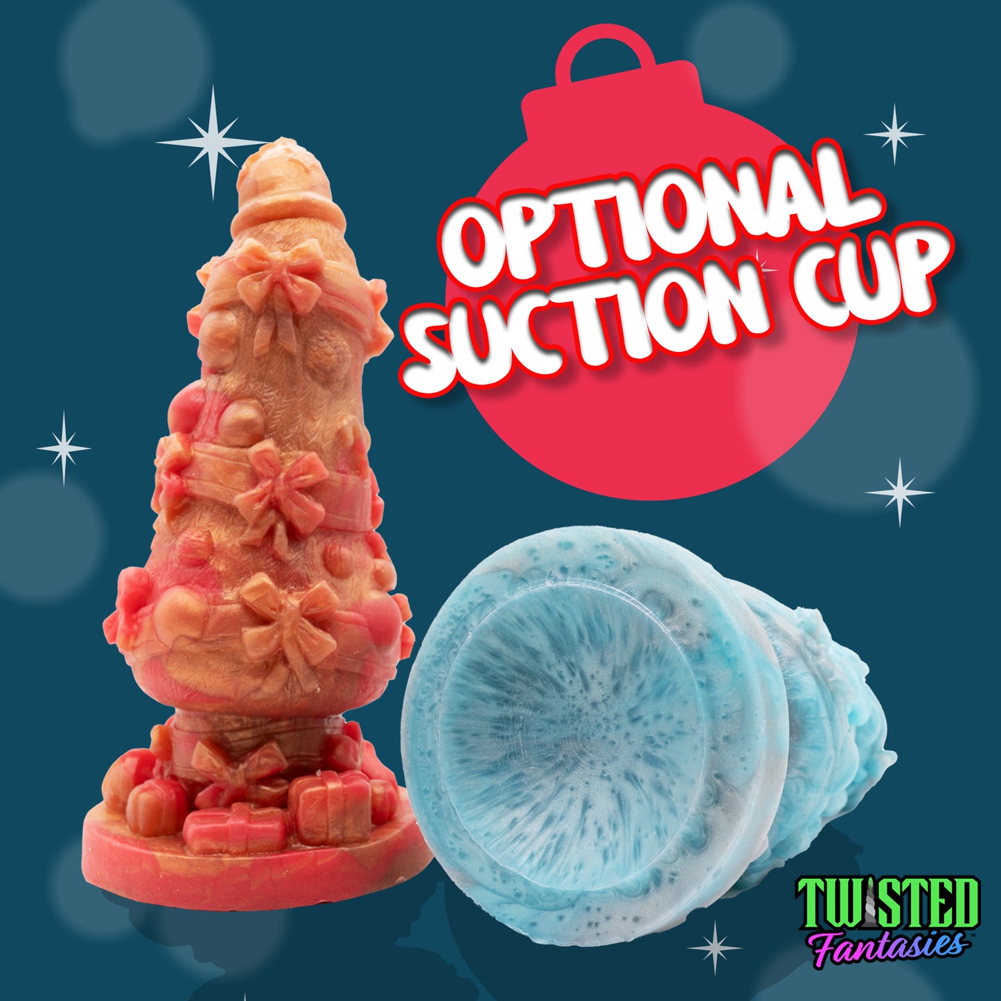 Custom XXX-Mas Tree Holiday Dildo