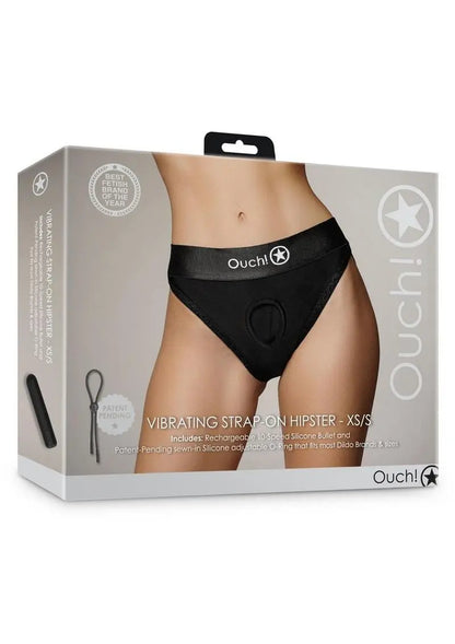 Ouch! Vibrating Rechargeable Strap-On Hipster Shop Erotic
