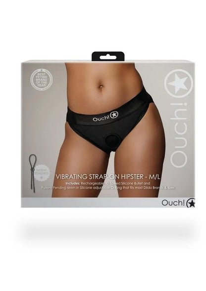 Ouch! Vibrating Rechargeable Strap-On Hipster Shop Erotic