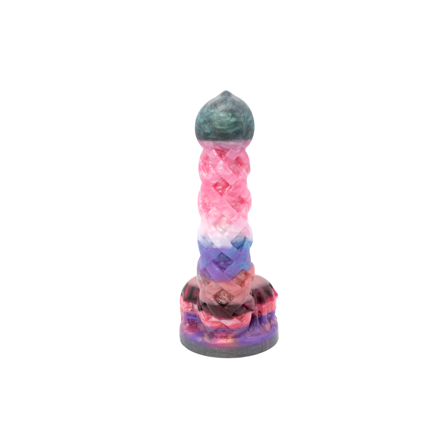 Premade Peach Pie A La Mode Dildo- Medium - Standard Base