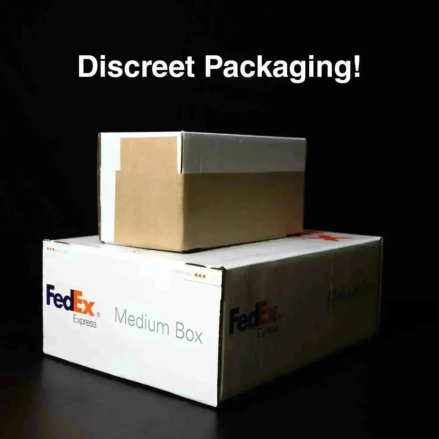 Discreet shipping and billing for all orders