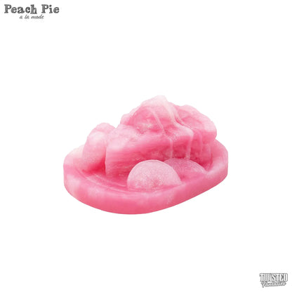 Peach Pie ala mode Handheld Sex Toy Grinder Pink White Marble