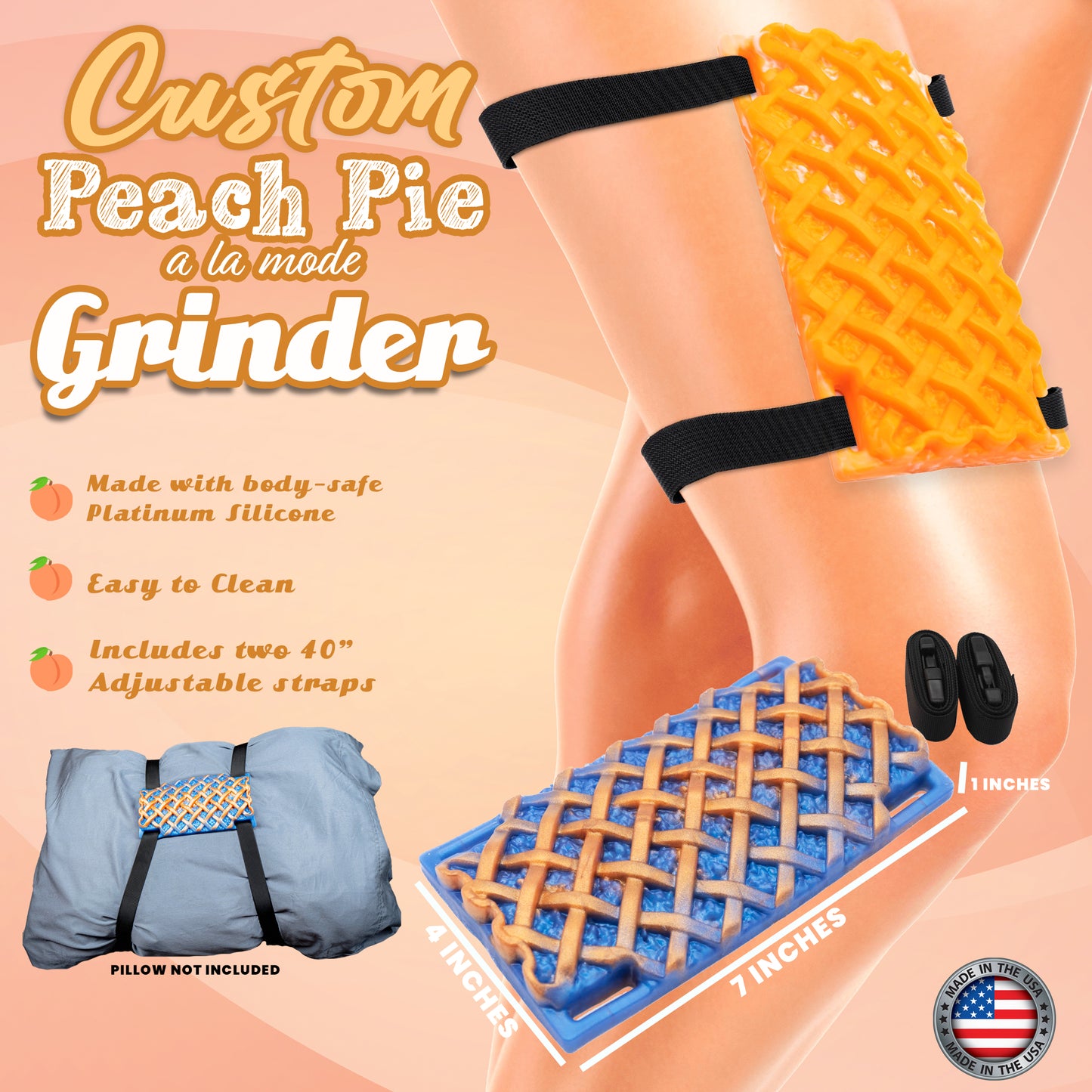 Peach Pie Icecream Sex Grinder Measurements