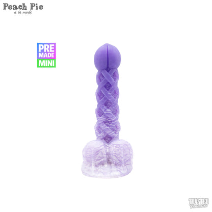 Premade Mini Peach Pie A La Mode Dildo - Medium - Suction Cup