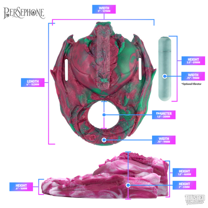 Persephone the Succubus Vibrating Cock Ring Grinder
