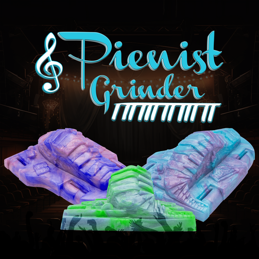 The Pienist is a piano-shaped grinder sex toy.&nbsp;

A sonata for your senses, a chord to strike your every desire. This grinder sex toy will play every note of your body’s symphony. Enveloped in thick sculpted ridges, The Pienist contours seamlessly to your natural curves as you ride and grind.