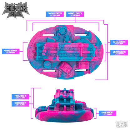 Pounder Drums Humping Sex Toy Measurements