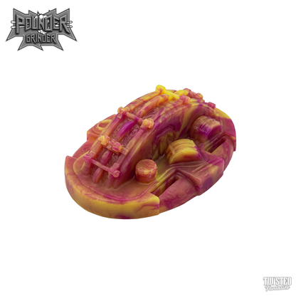 Pounder Drums Humping Sex Toy yellow pink marble