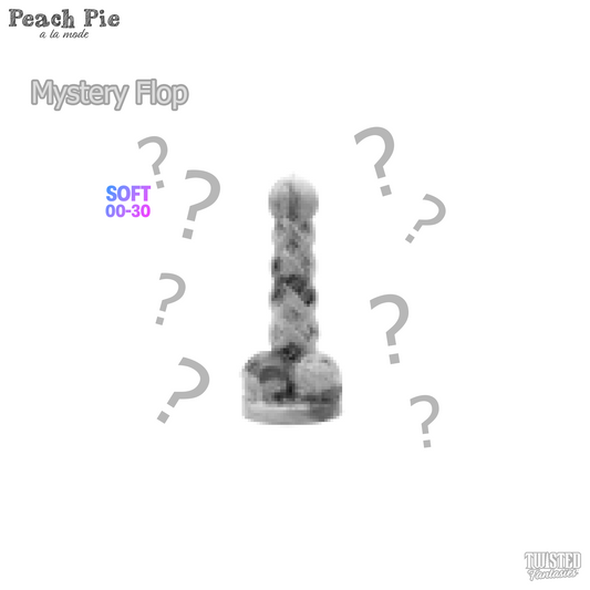 FLOP Peach Pie A La Mode Dildo - Soft - Standard Base