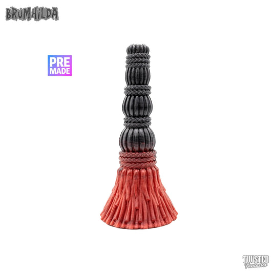 Premade Brümhilda the Witches Broom Dildo - Medium - Suction Cup Twisted Fantasies
