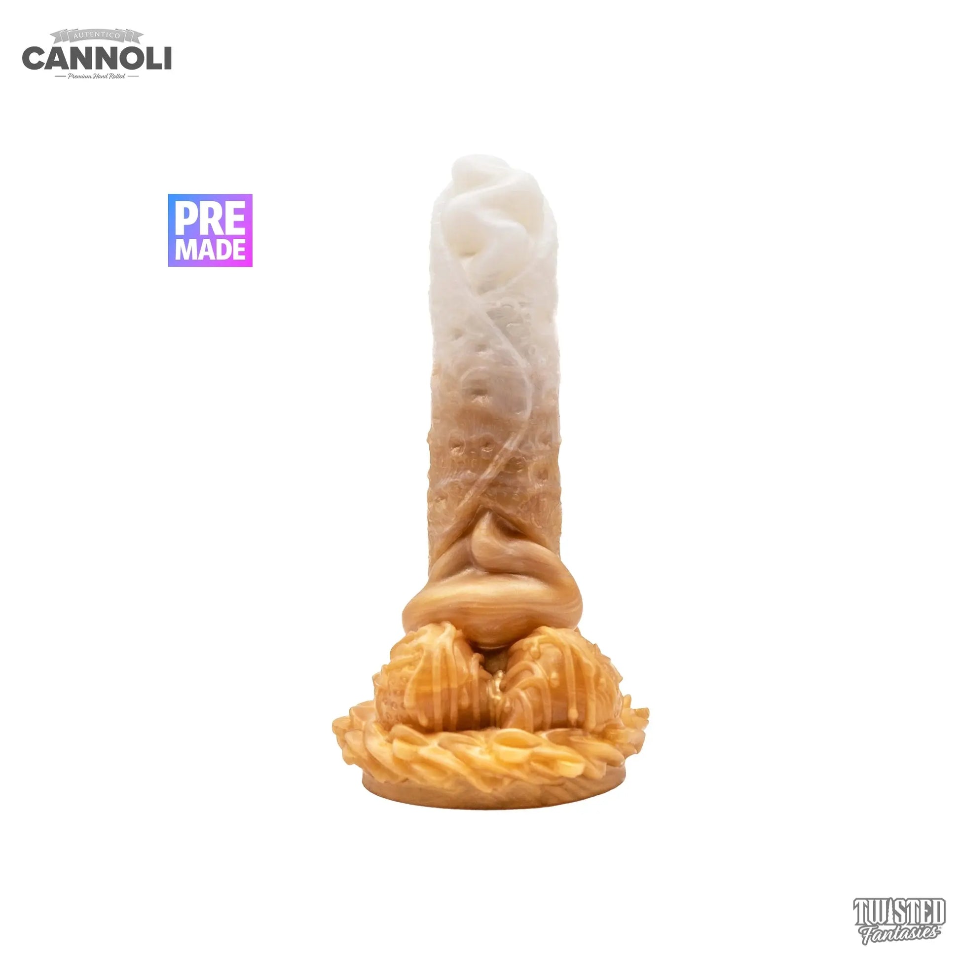 Premade Cannoli the Dessert Dildo - Medium - Suction Cup Twisted Fantasies