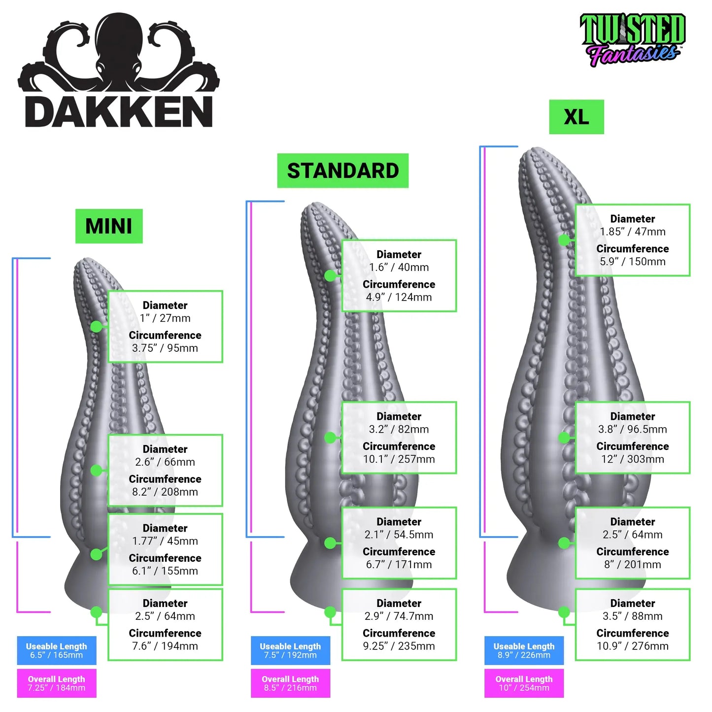 Premade Ready to Ship-Dildo-Twisted Fantasies