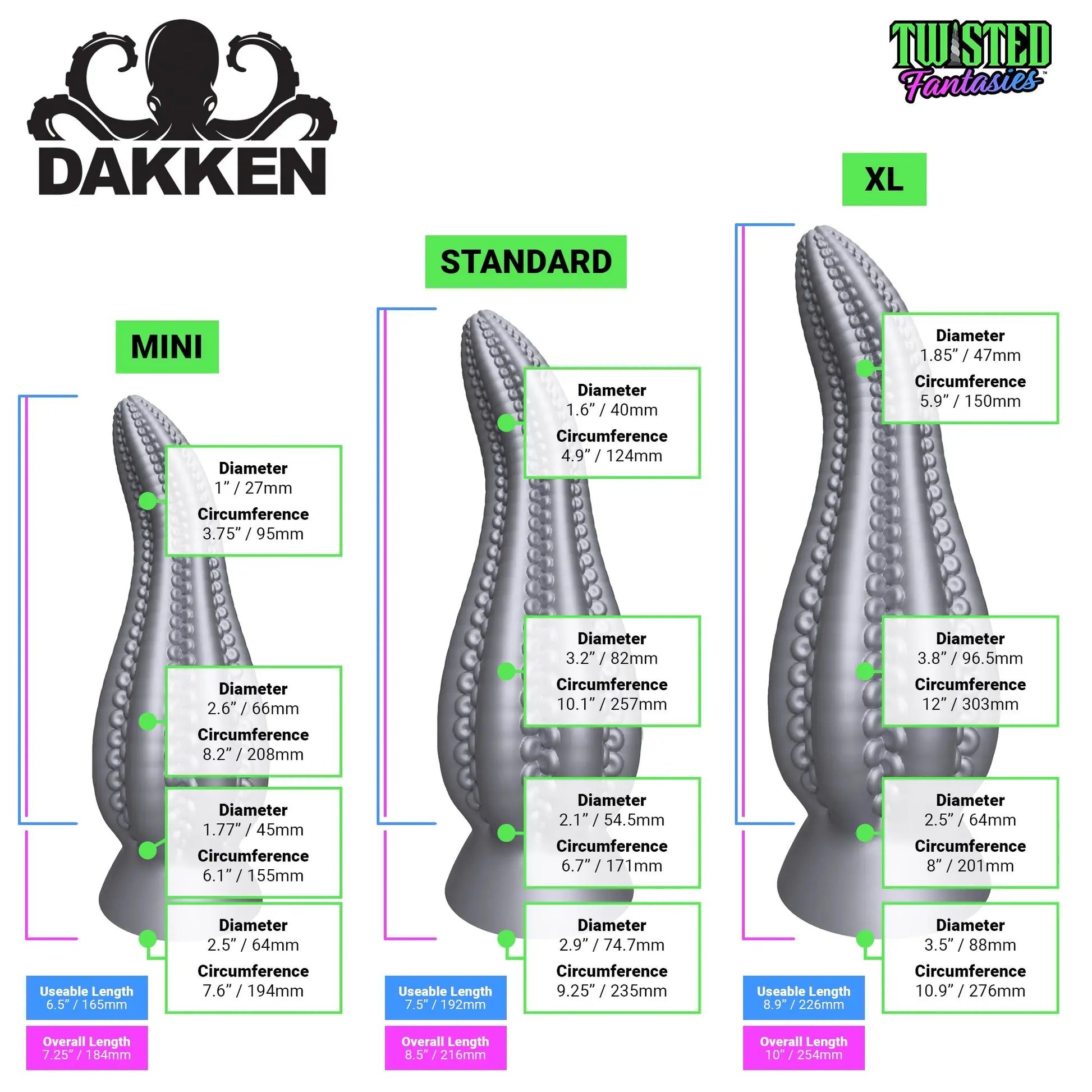 Premade Ready to Ship-Dildo-Twisted Fantasies