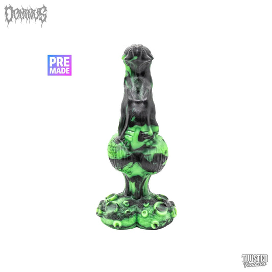 Premade DOMINUS the Demon Knotted Dildo - Medium - Suction Cup Twisted Fantasies