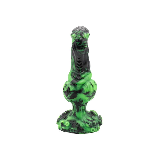 Premade DOMINUS the Demon Knotted Dildo - Medium - Suction Cup Twisted Fantasies