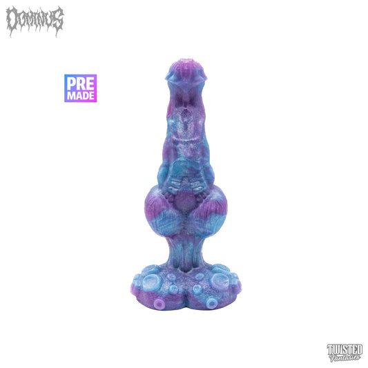 Premade DOMINUS the Demon Knotted Dildo - Medium - Suction Cup Twisted Fantasies