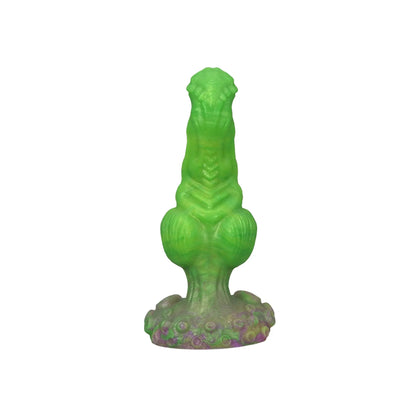 Premade DOMINUS the Knotted Demon Dildo - Medium - Suction Cup (UV) Twisted Fantasies