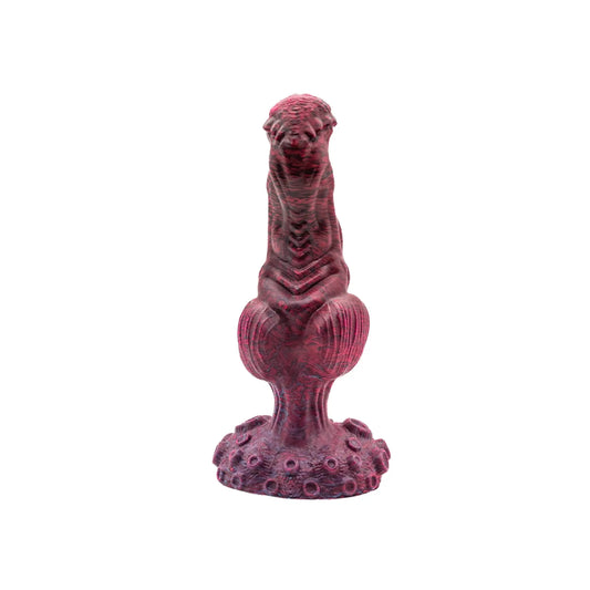 Premade DOMINUS the Demon Knotted Dildo - Medium - Suction Cup (UV) Twisted Fantasies