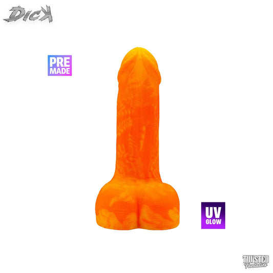 Premade Dick the Realistic Dildo - Medium - Suction Cup (UV) Twisted Fantasies