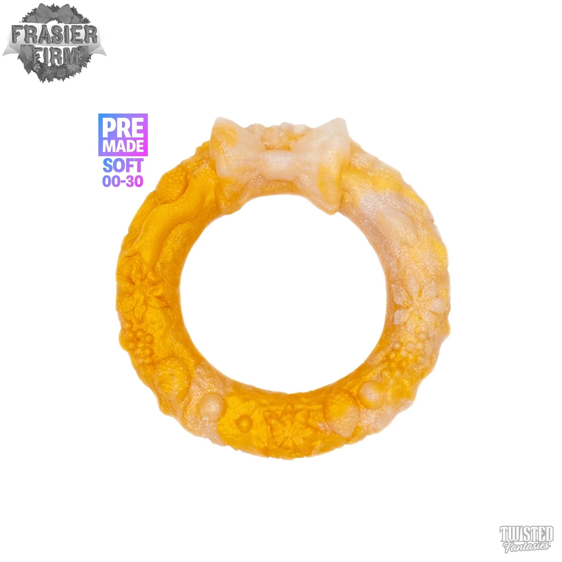 Premade Frasier Firm the Christmas Wreath Cock Ring - Soft Twisted Fantasies