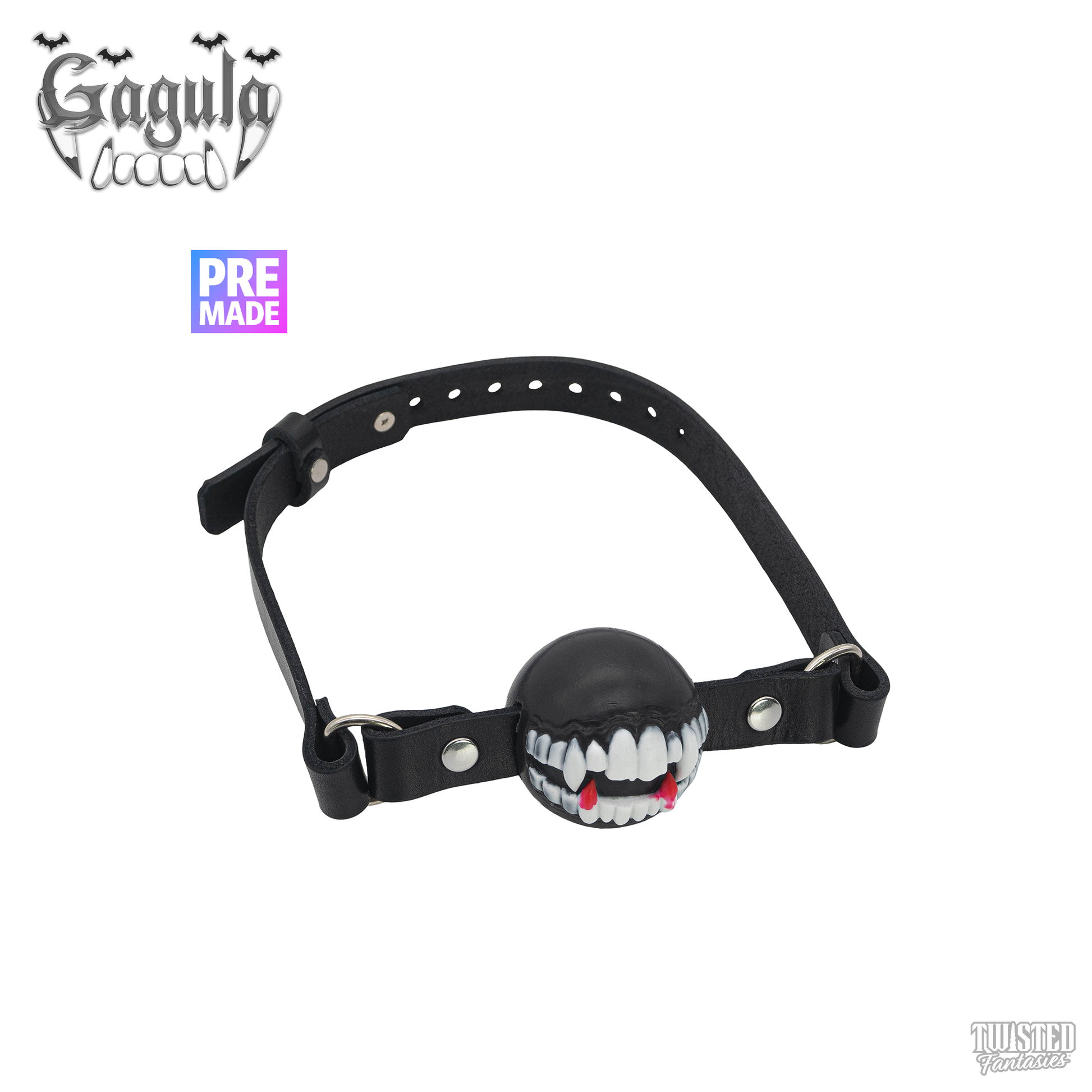 Premade Ready to Ship-Ball Gag-Twisted Fantasies