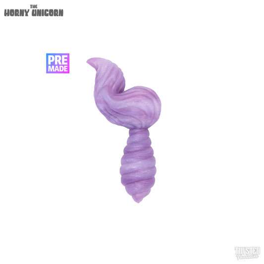 Premade Horny Unicorn Butt Plug - Firm