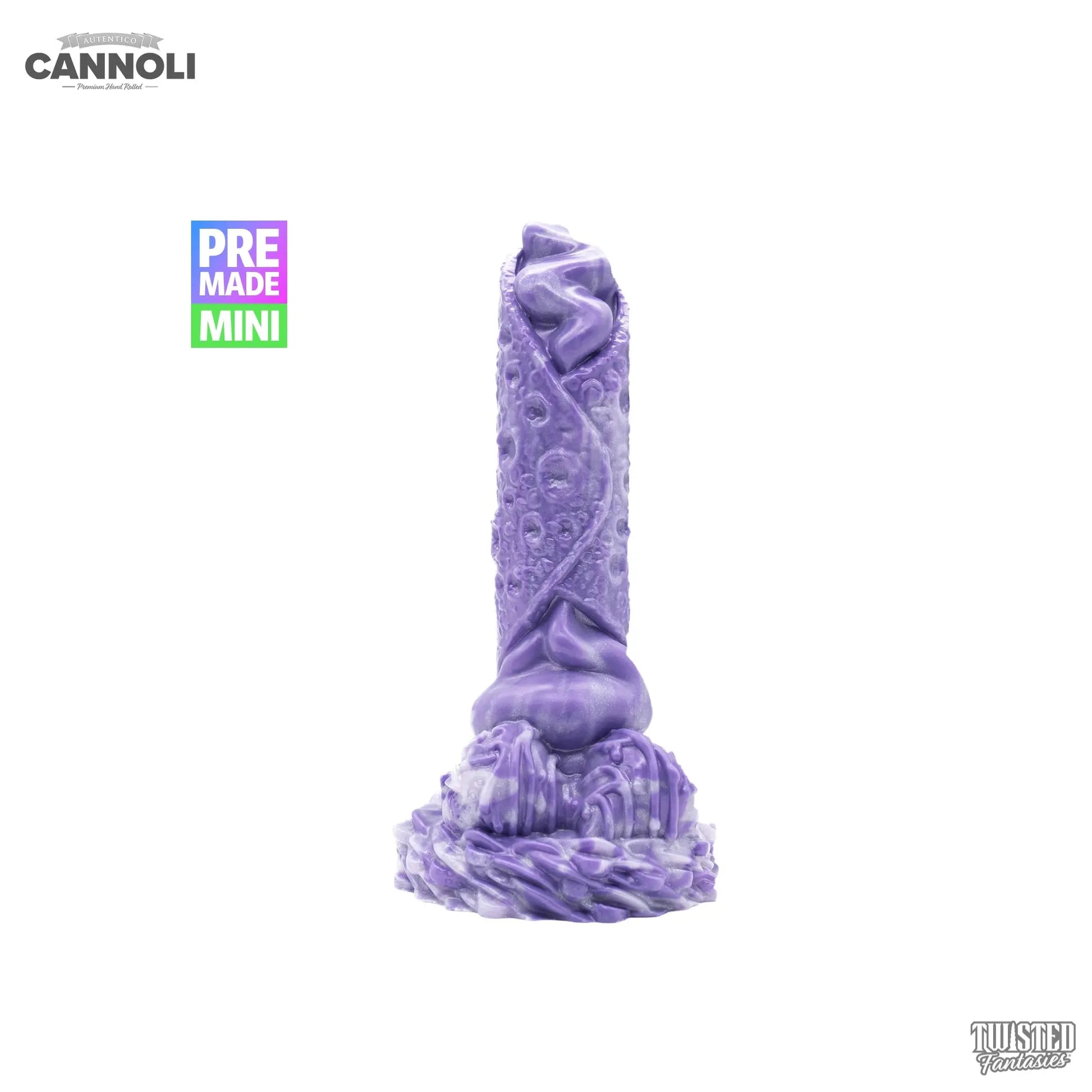 Premade Mini Cannoli the Pastry Dildo - Medium - Suction Cup Twisted Fantasies