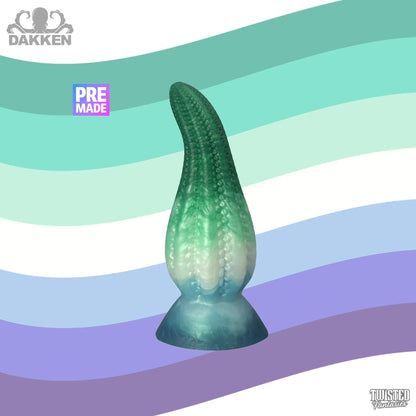 Premade Mini DAKKEN the Tentacle Dildo - Medium - Suction Cup (UV) Twisted Fantasies