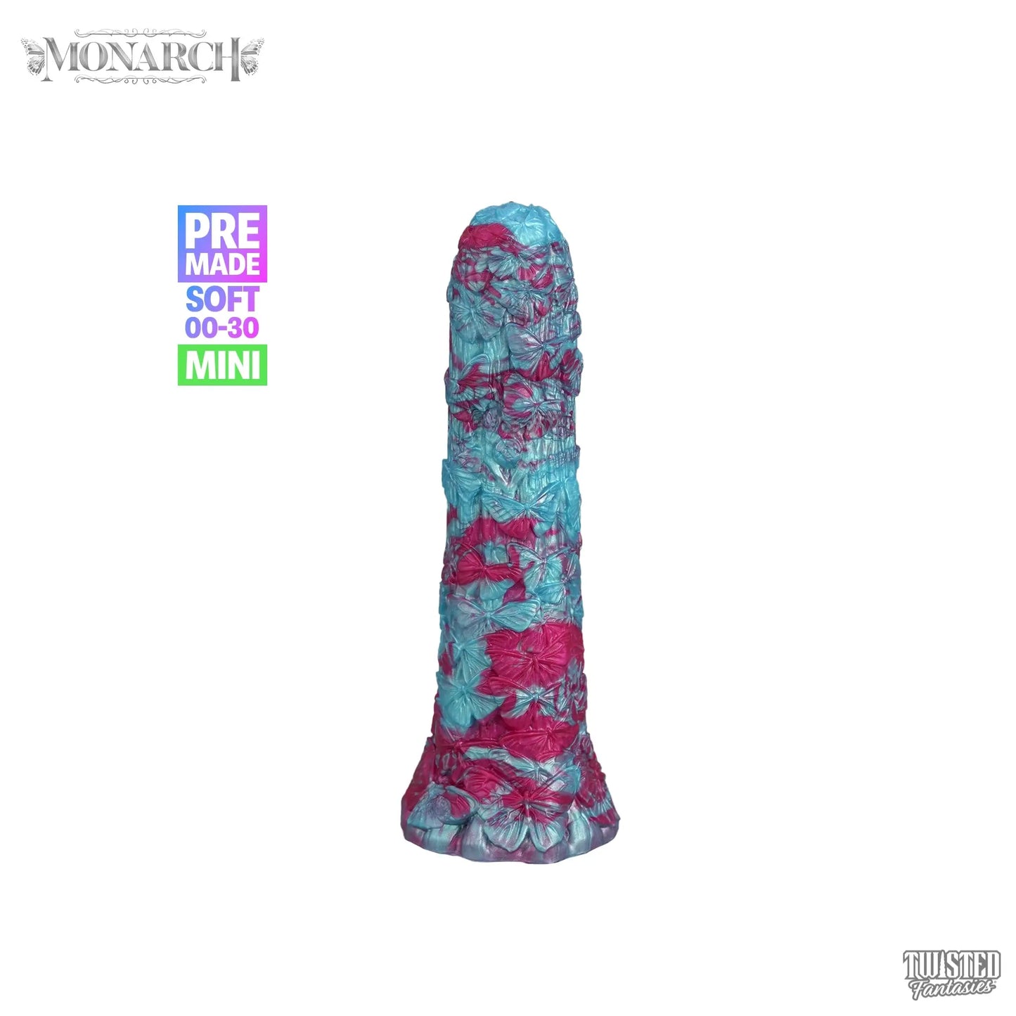 Premade Mini Monarch the Butterfly Dildo - Soft - Suction Cup Twisted Fantasies