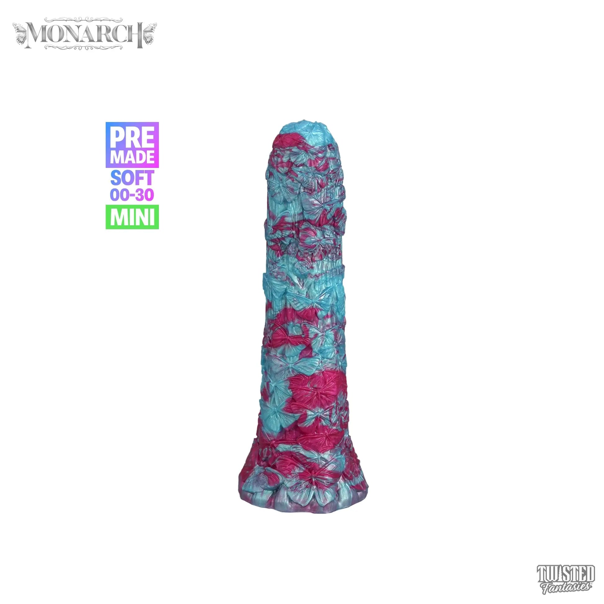 Premade Mini Monarch the Butterfly Dildo - Soft - Suction Cup Twisted Fantasies