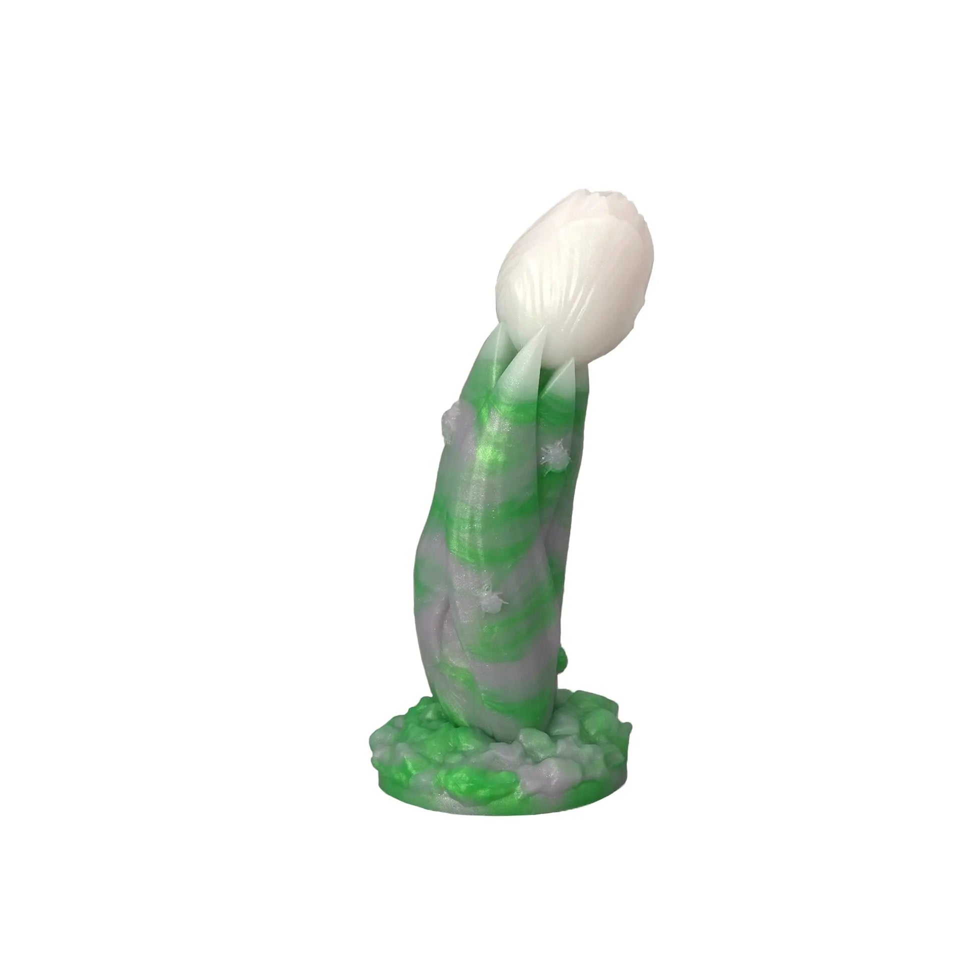 Premade Mini Tessa the Tulip Dildo - Medium - Suction Cup (UV) Twisted Fantasies