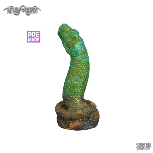 Premade Nathara the Snake Dildo - Medium - Suction Cup Twisted Fantasies