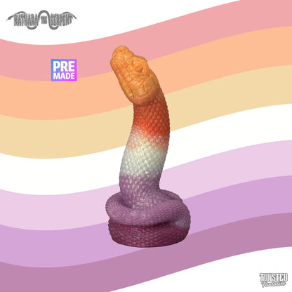 Premade Nathara the Snake Dildo - Medium - Suction Cup Twisted Fantasies