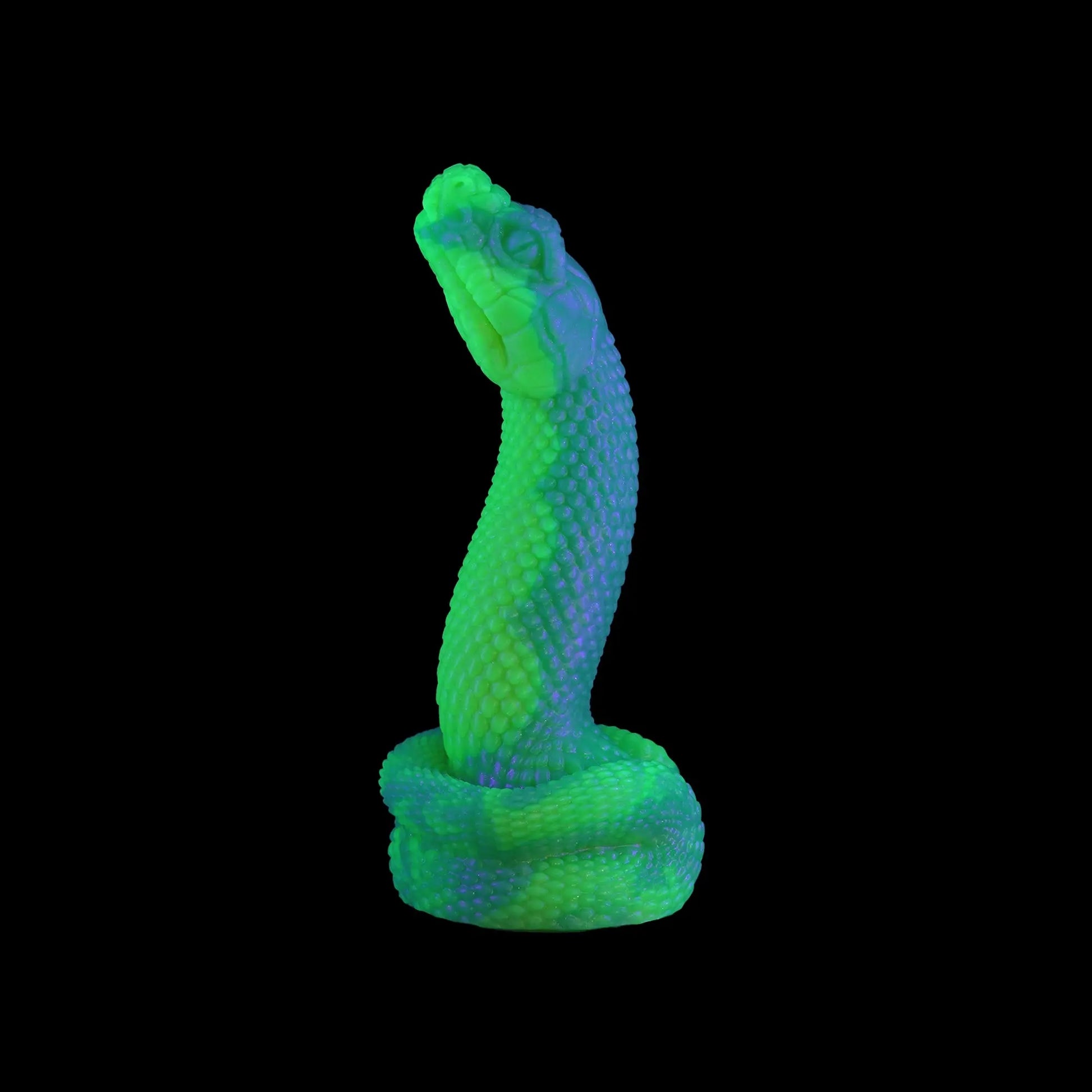 Premade Nathara the Snake Dildo - Medium - Suction Cup (UV) Twisted Fantasies
