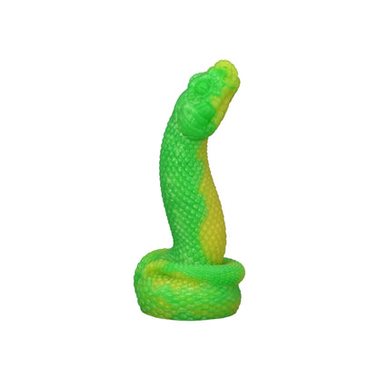 Premade Nathara the Snake Dildo - Medium - Suction Cup (UV) Twisted Fantasies