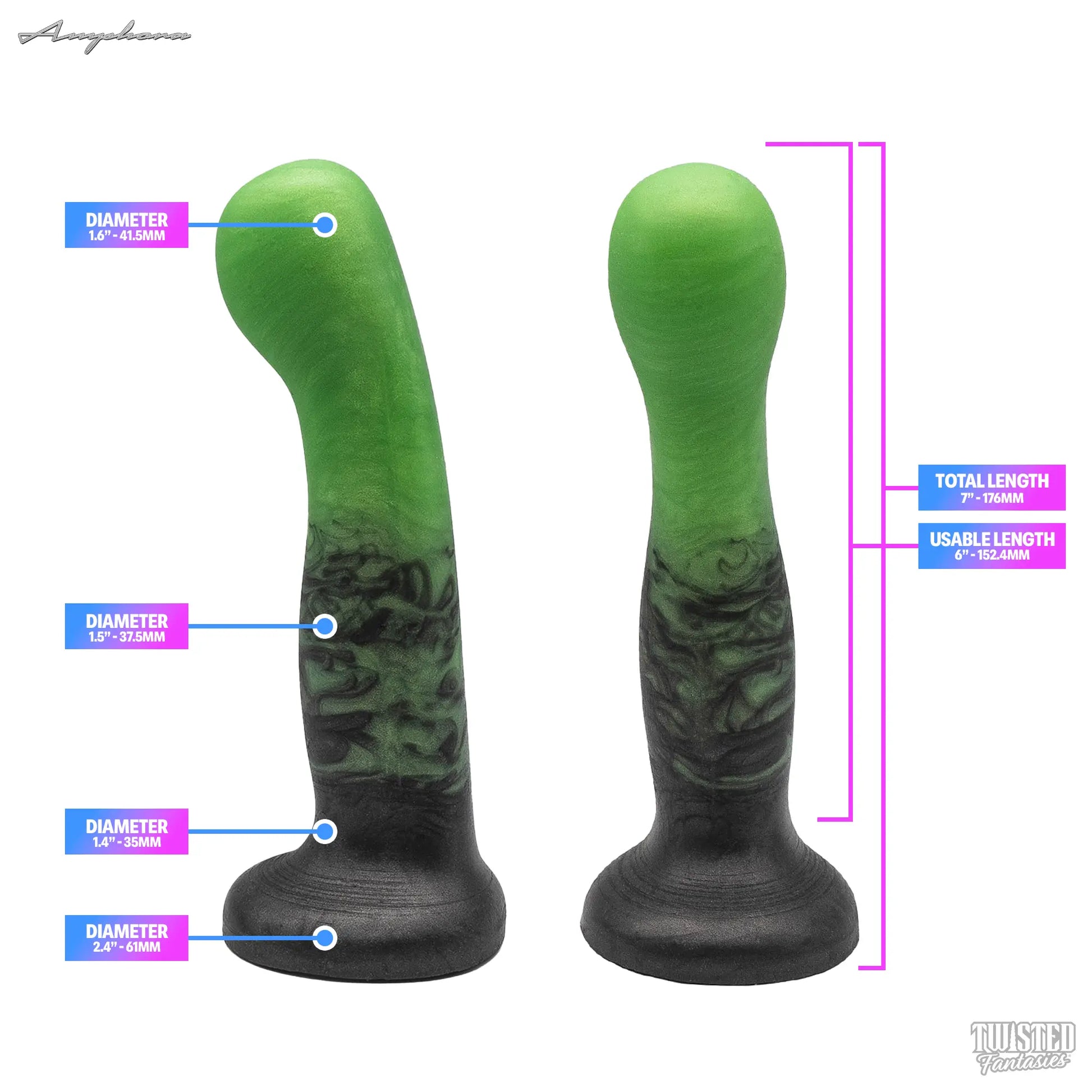 Premade Ready to Ship-Dildo-Twisted Fantasies