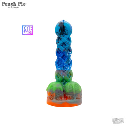 Premade Peach Pie A La Mode Dildo - Medium - Suction Cup Twisted Fantasies