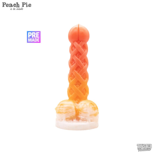 Premade Peach Pie A La Mode Dildo - Medium - Suction Cup Twisted Fantasies