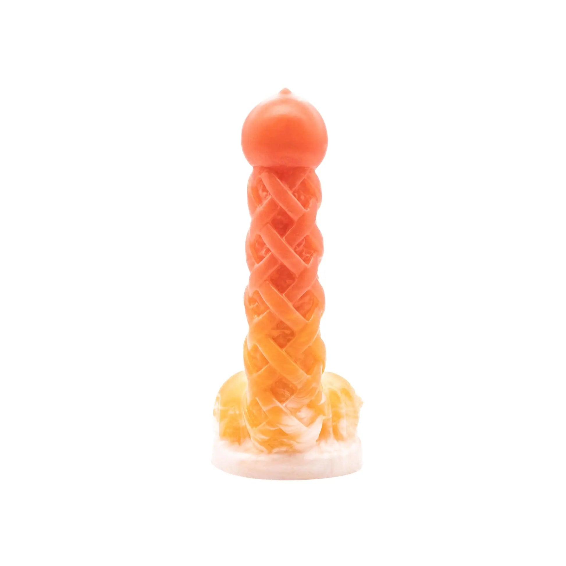Premade Peach Pie A La Mode Dildo - Medium - Suction Cup Twisted Fantasies